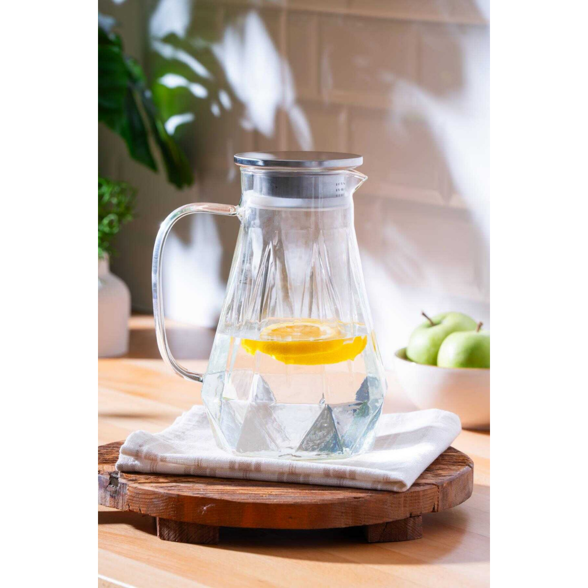 Acar Borosilikat Cam Sürahi - 1800 ml