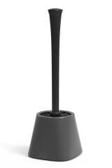 Primanova Marıeta Tuvalet Fırçası Gövde Şeffaf Siyah Sap Opak Siyah