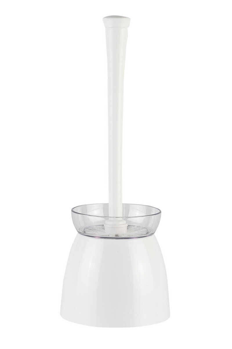 Primanova Duo Beyaz Gövde Sap Beyaz Tuvalet Fırçası