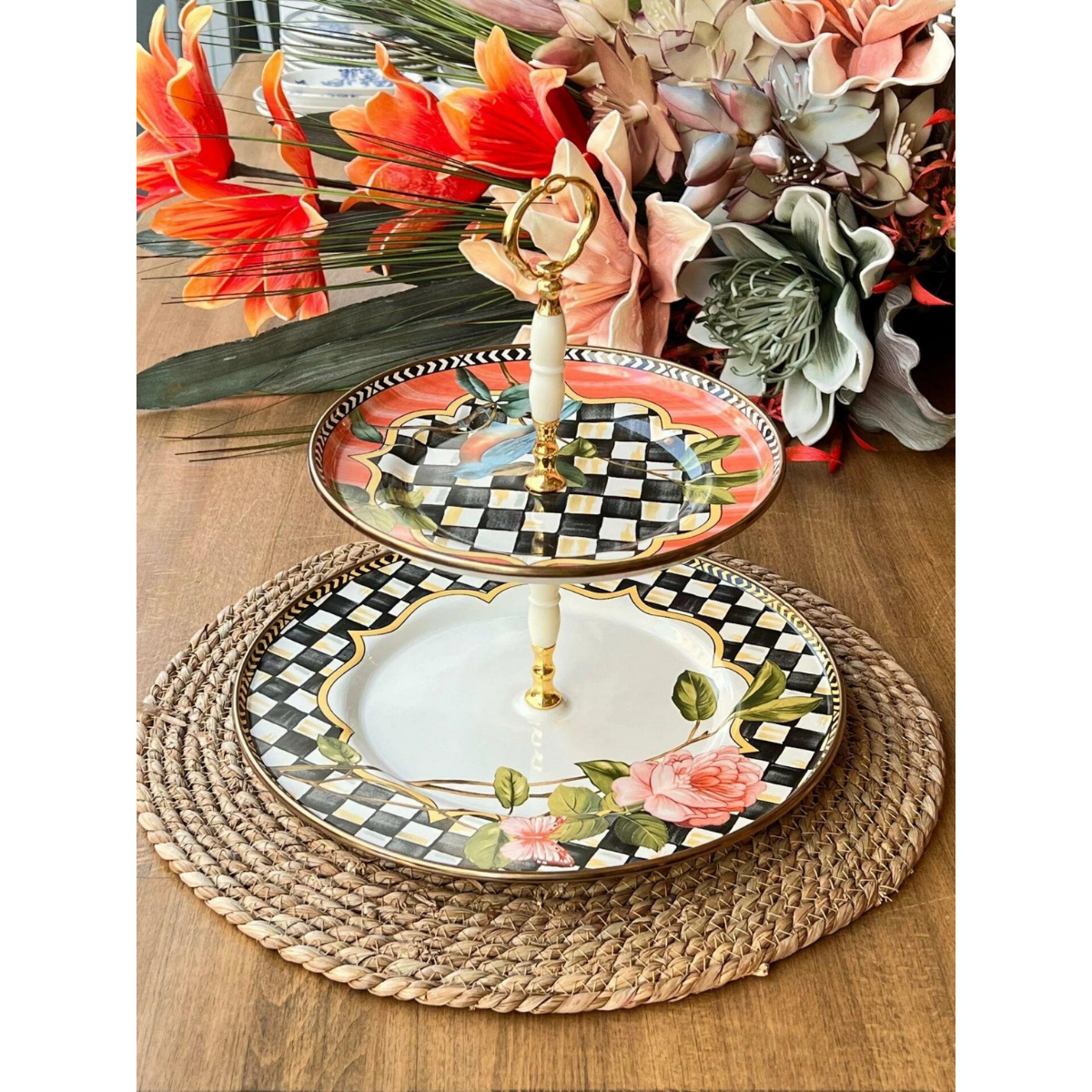 Miss Betty Bird Delüx Emaye Katlı Kurabiyelik