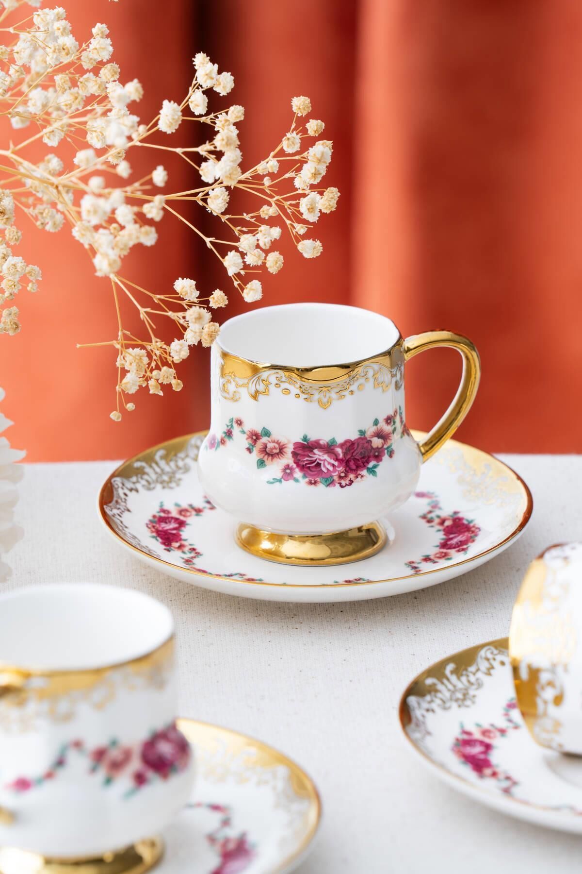 Acar Osiris 6 Kişilik Kahve Fincanı Takımı - 90 ml