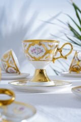 Acar Florcita 6 Kişilik Kahve Fincan Takımı - 100 ml