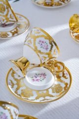 Acar Florcita 6 Kişilik Kahve Fincan Takımı - 100 ml