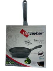 HASCEVHER 26 CM GRANİT TAVA (GRİ)