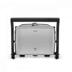 Karaca Gastro Grill Glass Premium 2400w Tost ve Izgara Makinesi Cool Gray