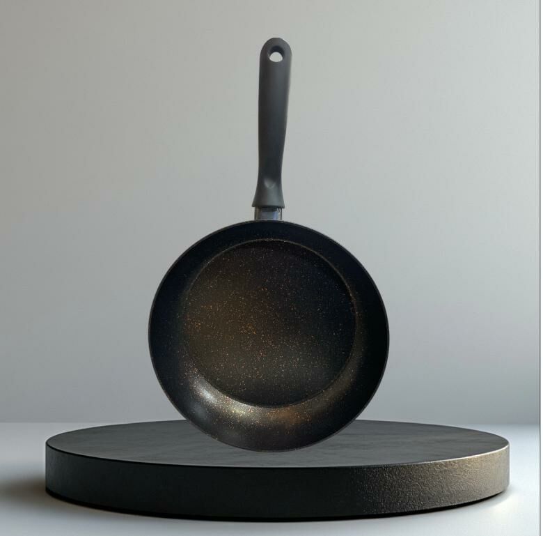 HASCEVHER 28 CM GRANİT TAVA (COPPER) İndüksiyonlu