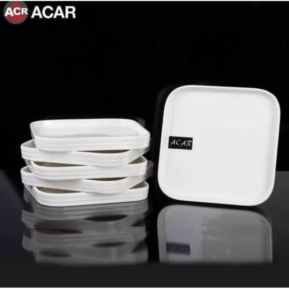 ACAR PORSELEN SERVİS 28 cm KARE TABAK