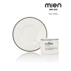 MİEN 2’li Silindir Model Porselen Fincan Takımı – 100 ml