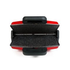 Arnica Ayvalık Granit Izgaralı Tost Makinesi Kırmızı