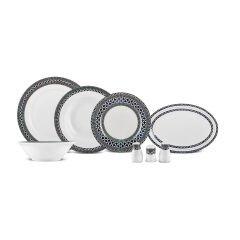 Karaca Elegance Bone Cordoba 53 Parça 12 Kişilik Yemek Takımı Gold