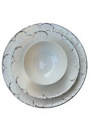 Royking Queen Silva 58 Parça 12 Kişilik Yemek Takımı