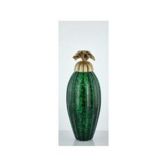 LAMEDORE LINEAL SMALL GREEN GLASS JAR 17X17X38 CM