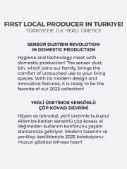 BURSEV SENSÖRLÜ ÇÖP KOVASI 18 LT