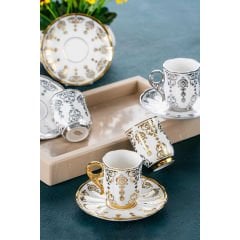 Acar Aries 6 Kişilik Kahve Fincanı Takımı - 90 ml