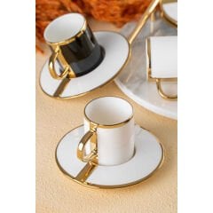 Acar Luxe 6 Kişilik Kahve Fincanı Takımı - 90 ml