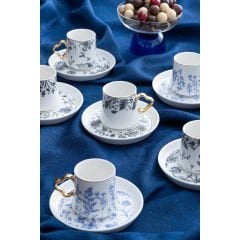 Acar Mila 6 Kişilik Kahve Fincanı Takımı - 90 ml