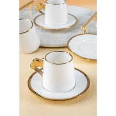 Acar Arwen 6 Kişilik Kahve Fincanı Takımı - 90 ml
