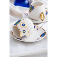 Acar Jupiter 6 Kişilik Kahve Fincanı Takımı - 90 ml