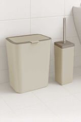 Primanova Flip 2'li Banyo Seti - Bej