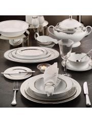 EVALİZA CROWN PLATIN 60 PARÇA YEMEK TAKIMI