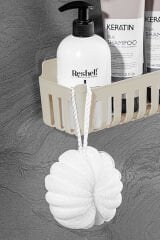 Primanova Deby 2'li Yapışkanlı Banyo Rafı Bej