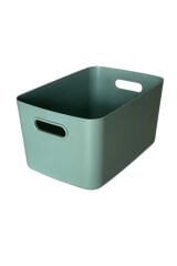 Primanova Linea 3'lü Dolap İçi Mutfak Çocuk Odası Raf Düzenleyici Saklama Kutusu - Yeşil