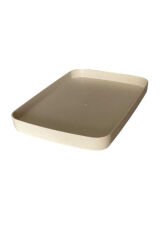 Primanova Linea 3'lü Dolap İçi Mutfak Çocuk Odası Raf Düzenleyici Saklama Kutusu - Bej