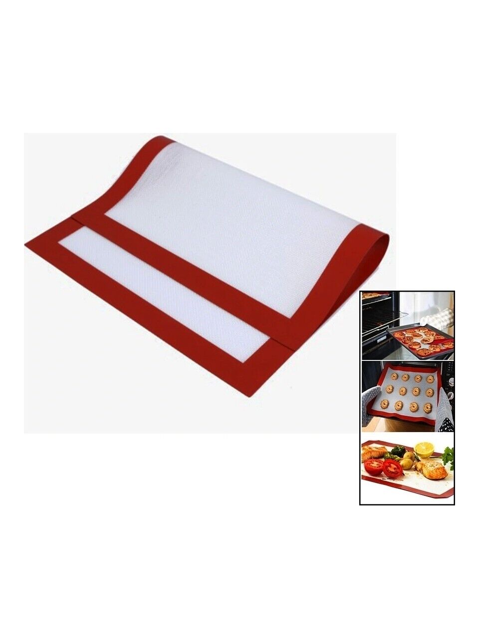 ENFA Silikon Pişirme Matı & Silpat – 30x40 cm