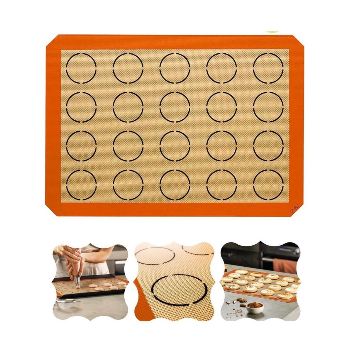 ENFA Silikon Pişirme Matı & Silpat – 30x40 cm