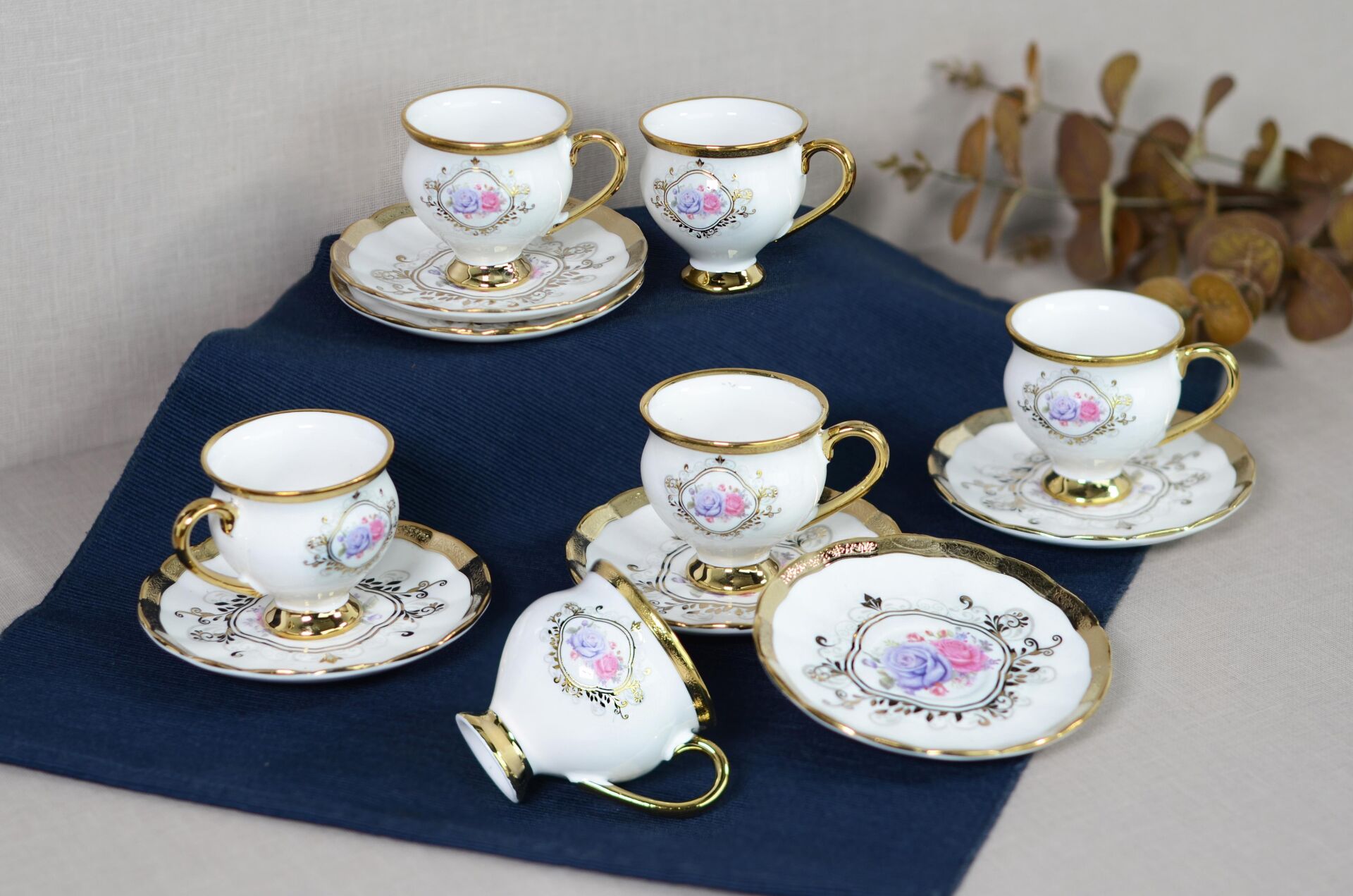 PAÇİ-FLEUR 6LI KAHVE FİNCANI