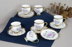 PAÇİ-FLEUR 6LI KAHVE FİNCANI