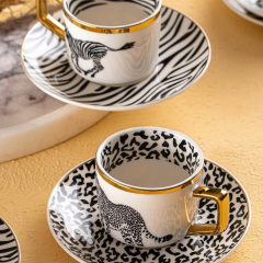 Acar Elegance 6 Kişilik Kahve Fincanı Takımı - 90 ml