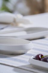 ACAR Rumi Oval Kayık Tabak - 13 cm