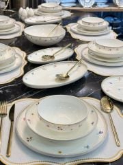 ACAR GEMMA-SILVER 57 PRÇ YEMEK TAKIM