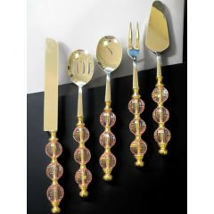 ROYKİNG RUSTİK 5 PRÇ.SERVİS SETİ PEMBE GOLD