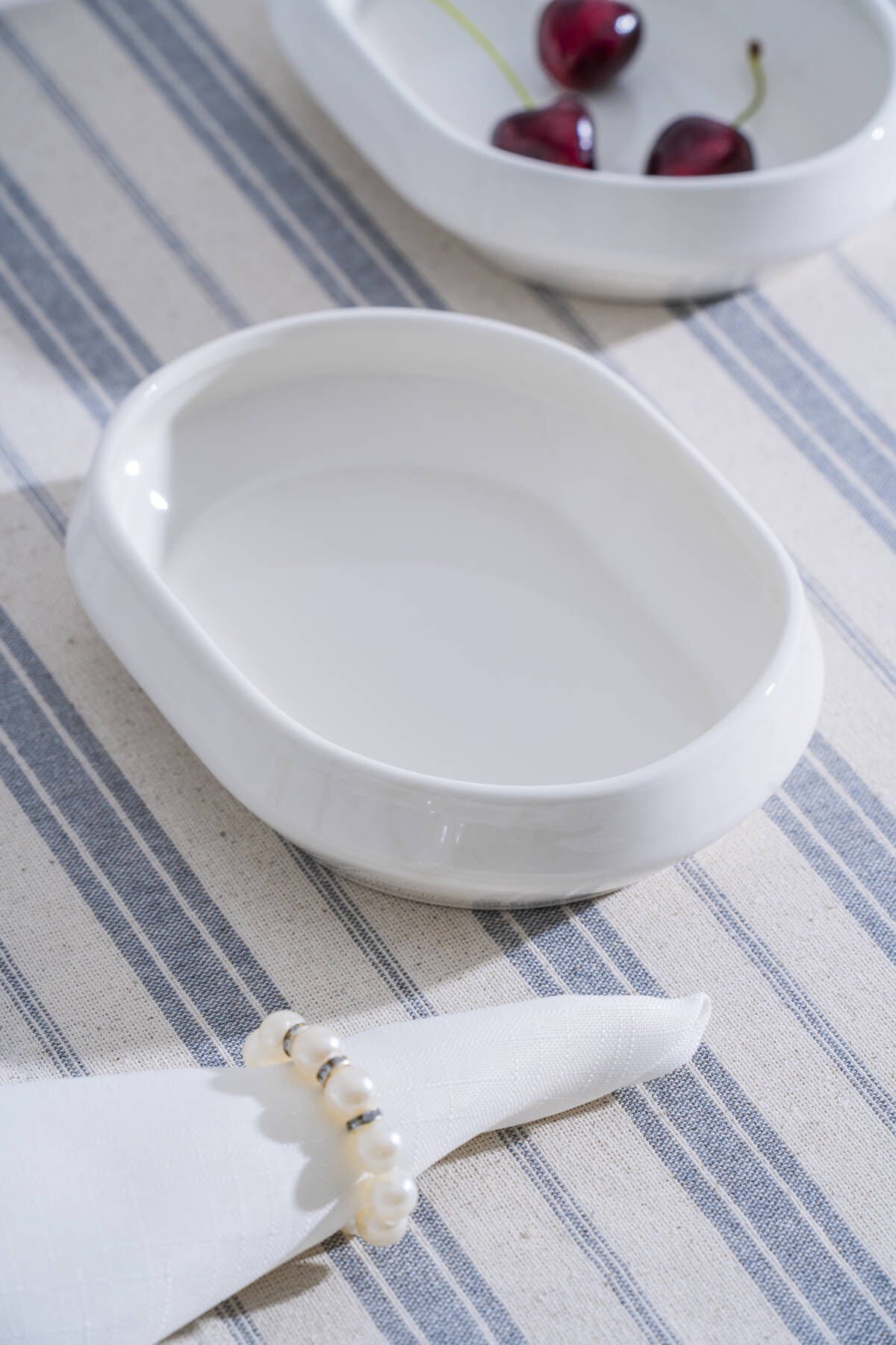 ACAR Rumi Oval Kayık Tabak - 16 cm