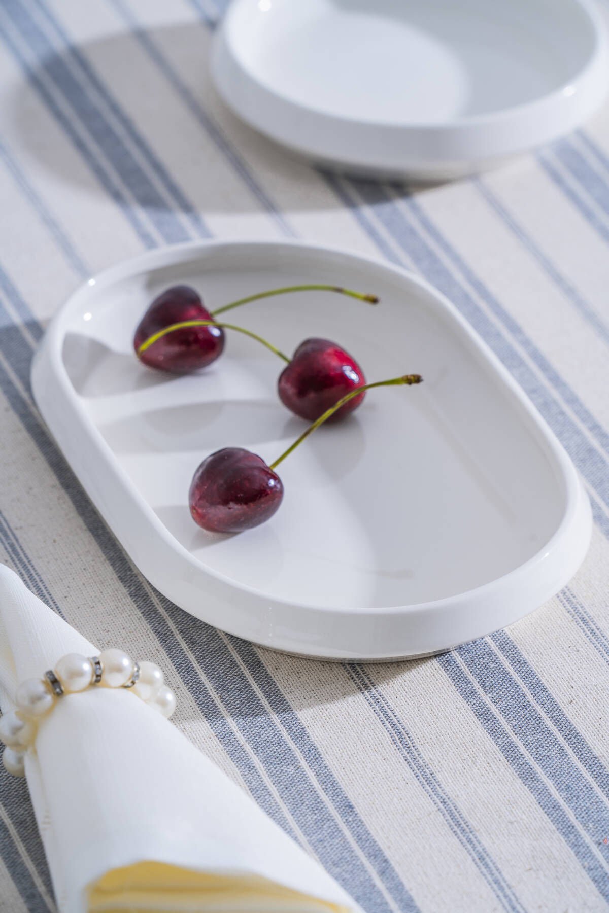 ACAR Rumi Oval Kayık Tabak - 20 cm