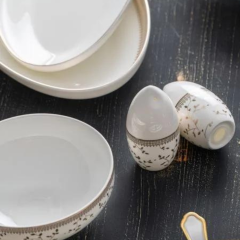 Acar Serafina 12 Kişilik 57 Parça Porselen Yemek Takımı