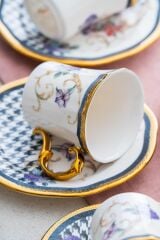 ACAR Breeze 6 Kişilik Kahve Fincanı Takımı - 90 ml