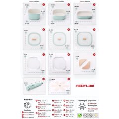 FİKA COMFORT MİNT YEŞİL TENCERE VE TAVA SETİ 10 PARÇA D-NEOFCS10-05