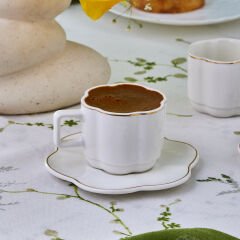 Karaca Ezgi 6 Kişilik Kahve Fincan Takımı 90 Ml