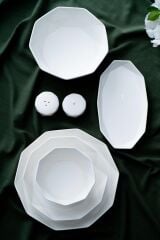 ACAR Diamond 29 Parça Porselen Yemek Takımı