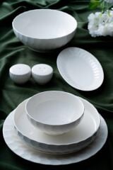 ACAR Relax 6 Kişilik 29 Parça Porselen Yemek Takımı