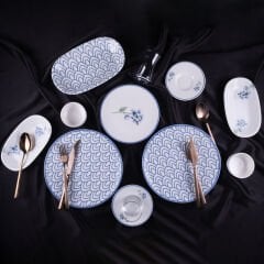 Aryıldız Lucia Blue 32 Parça 6 Kişilik Kahvaltı Takımı
