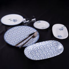 Aryıldız Lucia Blue 32 Parça 6 Kişilik Kahvaltı Takımı