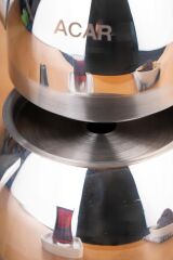 ACAR Alexi Mini Çelik Çaydanlık Takımı - Gold